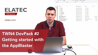 ELATEC  TWN4 DevPack 2 Getting started with the AppBlaster [upl. by Nylad]