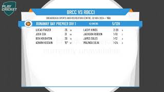 Broadbeach Premier Div 1 v Runaway Bay Premier Div 1 [upl. by Rehpotsihc]