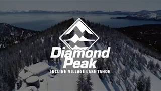 Diamond Peak Ski Resort from above extended version [upl. by Mckinney428]