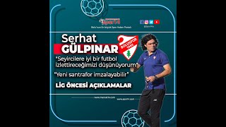 BOLUSPOR IĞDIR FK MAÇINA ODAKLANDI GÜLPINARDAN AÇIKLAMALAR [upl. by Myriam667]