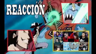 Mihawk vs Jinbei Reacción  One Piece Episodio 470 Reaction Mashup [upl. by Farnham]