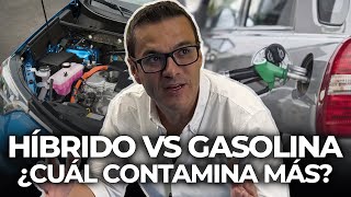 Carros híbrido vs gasolina  ¿Cuál contamina más La prueba definitiva  Juan Diego Alvira [upl. by Ees]