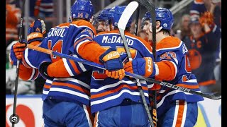 EDMONTON OILERS RALLY TO EVEN SERIES  Edmonton Oilers Fan RAW Reaction Game 4  Series Tied 22 [upl. by Oihsoy]