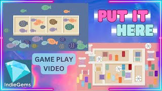 PUT IT HERE  ¦ Game Play Video ¦  Do you like Organizing Things [upl. by Trbor]