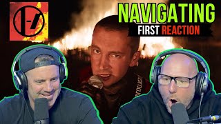 Twenty One Pilots  Navigating Official Video  REACTION [upl. by Ahsinej]