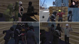 NuNu amp Gang Robs Lumber Union For Wood  GTA RP NoPixel 40 [upl. by Towrey]