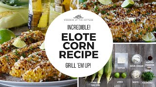 ELOTE CORN RECIPE [upl. by Ibob]