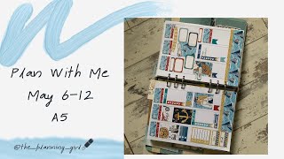 Plan With Me  A5  All Beach All Year ft plannersistersticker836 [upl. by Nylesor]