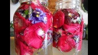 How to Make Floral Vinegar [upl. by Laris]