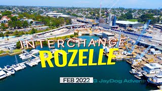 WESTCONNEX Rozelle Interchange and new Sydney Fish Market Project Updates Feb 2022 Sydney Australia [upl. by Elehcin]