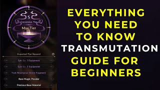 Best Introduction to Material Transmutation in Throne and Liberty [upl. by Ahsied]