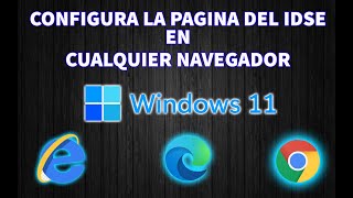 ✅ CONFIGURA PAGINA del IDSE del IMSS en cualquier explorador en WINDOWS 11 2024 [upl. by Allevon]