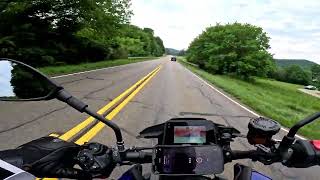 2024 Yamaha MT09 4th5th Gear Acceleration [upl. by Laeno]