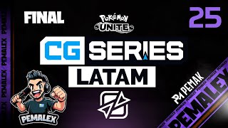 FINAL  CG SERIES LATAM  25  Yatagarasu vs Pedritos  Pokémon UNITE [upl. by Linder542]