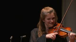 Janine Jansen plays Bachs Violinsonata in E minor BWV 1023 [upl. by Tteraj]