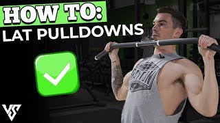 The 3 WORST Lat Pulldown Mistakes You’re Making STOP  V SHRED [upl. by Udall]