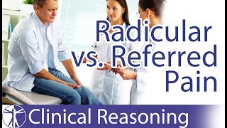 Lumbar Radicular Pain vs Referred Pain [upl. by Anirac]