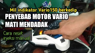 penyebab vario 150 mati mendadak mati total [upl. by Aynotan]