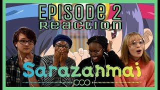 I made my friends react to SARAZANMAI  Episode 2 Reaction [upl. by Smalley]