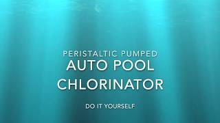 PERISTALTIC PUMP AUTO POOL CHLORINATOR [upl. by Novar]