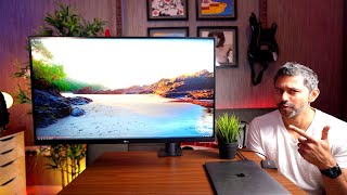 This 32” monitor is a Amazing  LG 4K 32 Ultrafine ergo review 32un880 [upl. by Hteb26]