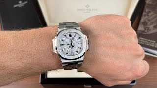 Patek Philippe Nautilus 57261A010Unboxing and How to set up an Annual calendar [upl. by Enelloc]