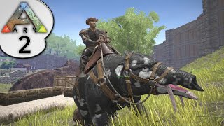 ARK Survival Evolved  PHIOMIA TAMING  S2E2  Lets Play Gameplay [upl. by Sergei]