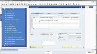 SAP Business One Purchasing [upl. by Akeemahs]