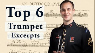 Top 6 MOST Requested Trumpet Excerpts [upl. by Nnaj]