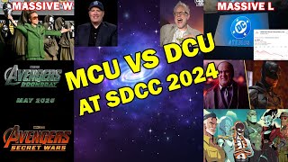 MCU vs DCU at SDCC 2024 Updates [upl. by Bertrando]