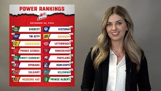 WHL Power Rankings Week Nine – Silvertips reclaim their throne [upl. by Oneil]