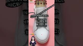 Learn to tie shoelaces style design Sneaker lacing tips shorts shoeslacestyles trending [upl. by Janka]