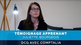 Formation DCG COMPTALIA  Témoignage et avis de Juliette BOURGEOIS [upl. by Marjy]