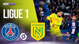 PSG vs Nantes  LIGUE 1 HIGHLIGHTS  03042023  beIN SPORTS USA [upl. by Ihcalam]