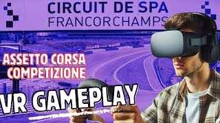 Hotlap on Spa  Assetto Corsa Competizione  VR Gameplay [upl. by Dailey]