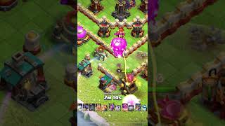 1 Shot I missed an EPIC FIREBALL But still 3 star clashofclans clashofclansattacks th17 [upl. by Weider]