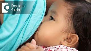 What causes an infant to sweat on left side while breastfeeding  Dr Varsha Saxena [upl. by Nauqes130]