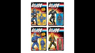 Super7 GI Joe ORing Snake Eyes Cover Girl Cobra Commander amp Cobra BAT Figures Available Now [upl. by Enel303]