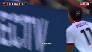 Christian Pulisic Goal Barcelona vs AC Milan 12 All Goals and Extended Highlights [upl. by Hogue824]