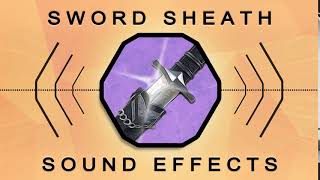 Sword Draw  Sword Sheath  Free Sound Effect [upl. by Erdua]