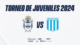 GIMNASIA  RACING  FECHA 23  TORNEO DE JUVENILES 2024 [upl. by Leora]