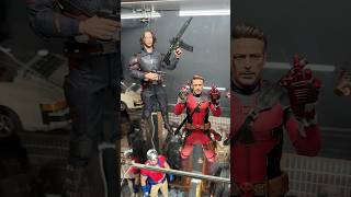 Rate My Posing Skills 110 😭 asmr hottoys repose johnwick deadpool ironman spiderman marvel [upl. by Aennil]