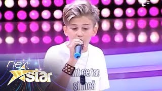 Oscar  demonstrație de rap pe scena quotNext Starquot [upl. by Akel517]