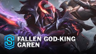 신성왕 가렌 GodKing Garen Skin Spotlight [upl. by Hasile]