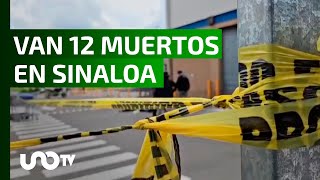 En el quinto día de violencia en Sinaloa reconocen 12 muertos y 20 desaparecidos [upl. by Ahsinnod]