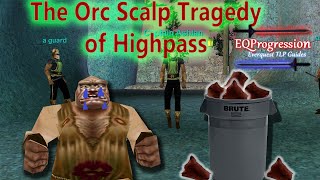 Everquest  Highpass Hold Orc Scalp Experience Rates [upl. by Yarazed]