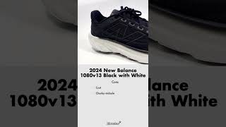 2024 New Balance 1080v13 Black with White Foamy kixxstar [upl. by Neelrac]