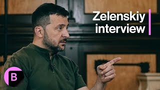 Ukraines Zelenskiy on Putin CeaseFire Prospects Trump and US Election full interview [upl. by Coates]