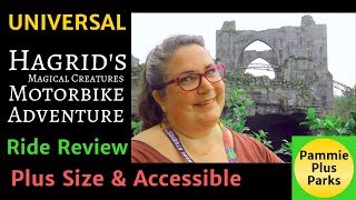 Universal  Hagrids Magical Creature Motorbike Adventure  Ride Review  Plus Size amp Accessible [upl. by Yelrebma]