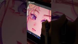 painting with Kamvas Pro 13 25K Artist ijiinieINS [upl. by Astraea]